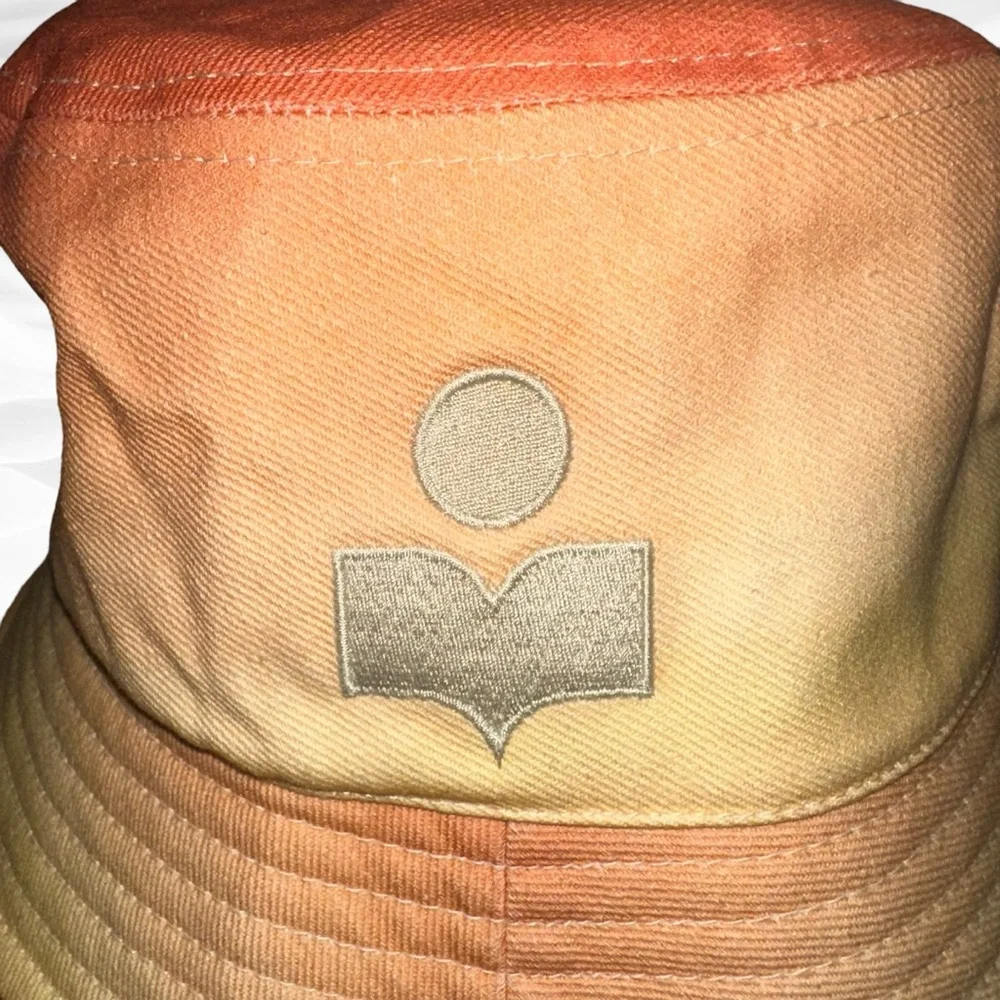 Isabel Marant‎ Haley Hat / 58 / Tangerine Bucket Orange Yellow